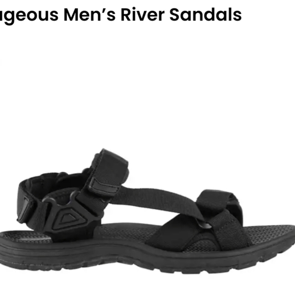 O’Rageous Men’s River Sandals Sizes 11, 12, 13 MSRP $34.99 - Picture 4 of 4